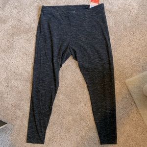 Mid-rise everyday plus size leggings